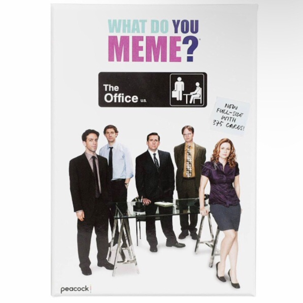 What Do You Meme? The Office Edition Party Game 🚨